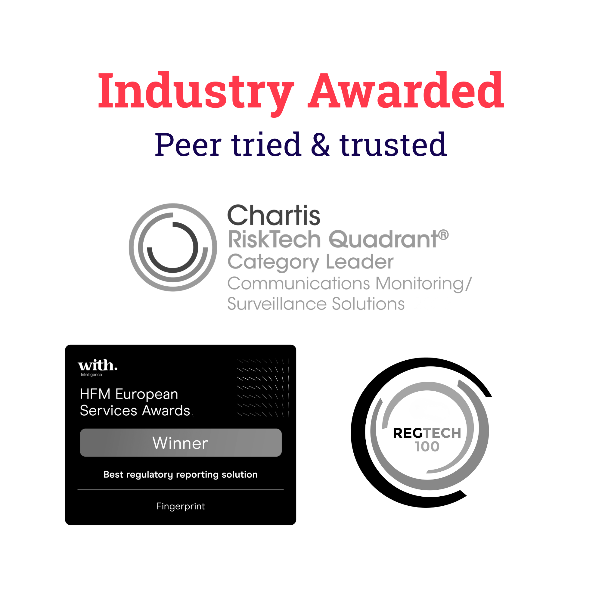 Fingerprint has been recognised by the industry.