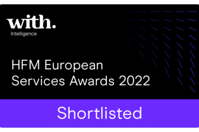 Fingerprint shortlisted in the HFM European Services Awards 2022.